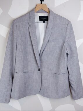 Banana Republic Light Gray Women's Blazer | 14